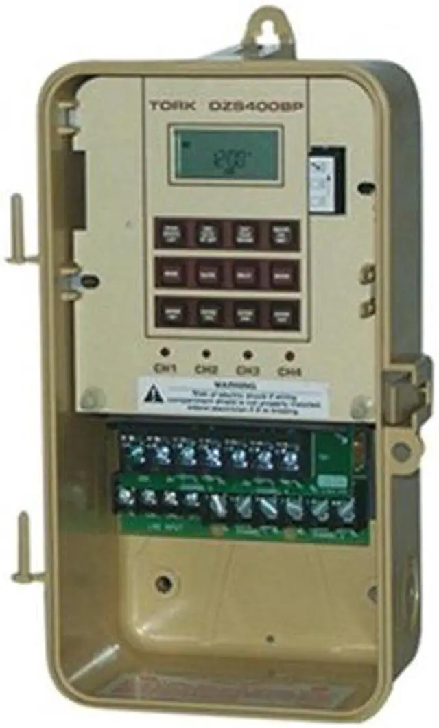 Alt view image 3 of 3 - TORK DZS400BP Electronic Timer,Astro 365 Days,SPDT