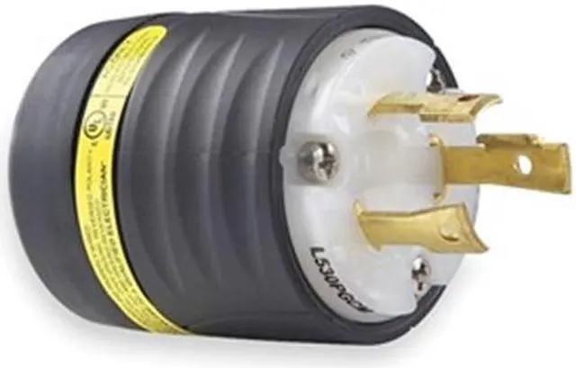 Main image of LEGRAND L530PGCM 3 Wire Ground Monitoring Plug 125VAC 30A