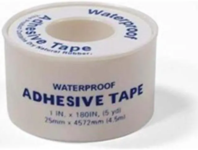 Main image of MEDIQUE 62101 Adhesive Tape, White, 1 In. W, 5 yd. L