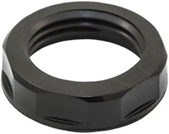 Main image of HUBBELL WIRING DEVICE-KELLEMS 31622002L Cord Connector Locknut,Nylon,3/8 In
