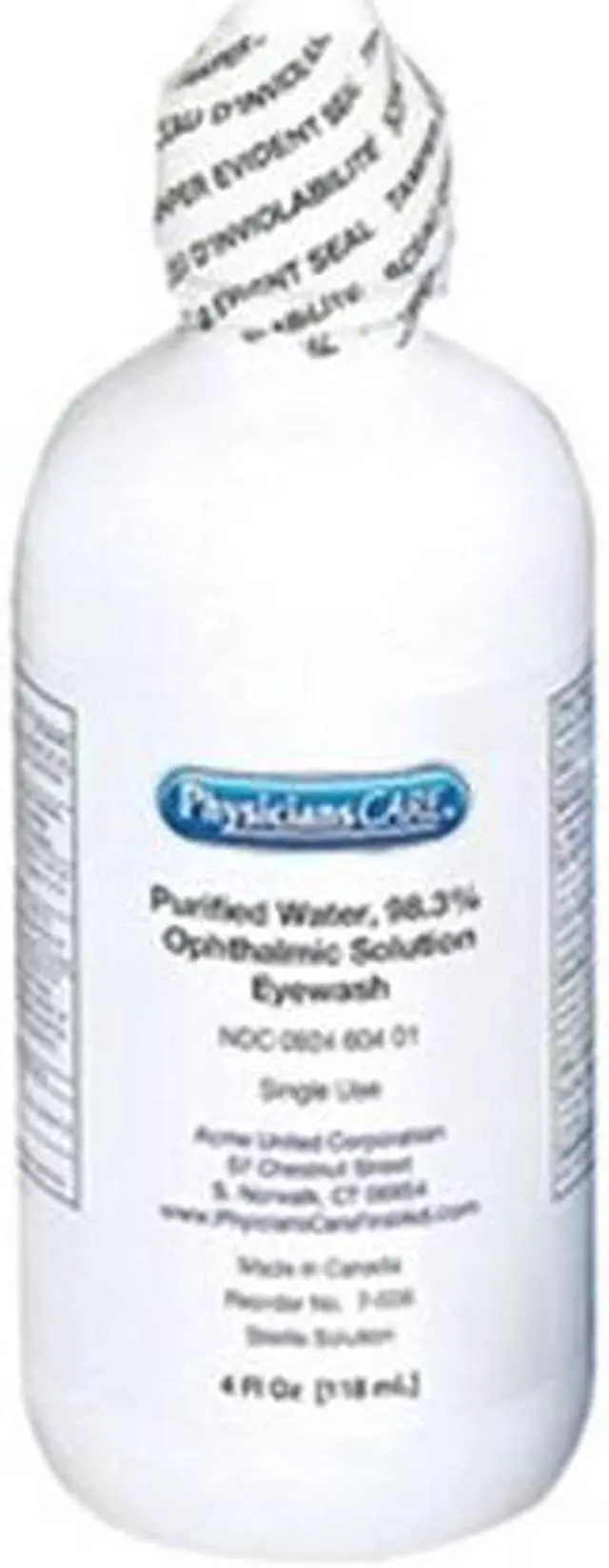 Main image of Personal Eye Wash Bottle, 4 oz.