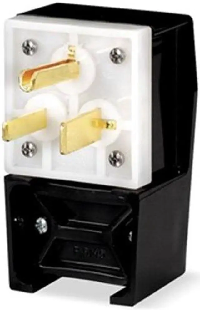 Main image of HUBBELL WIRING DEVICE-KELLEMS HBL9368 Straight Blade Plug, 6-50P, 50 A, 250V