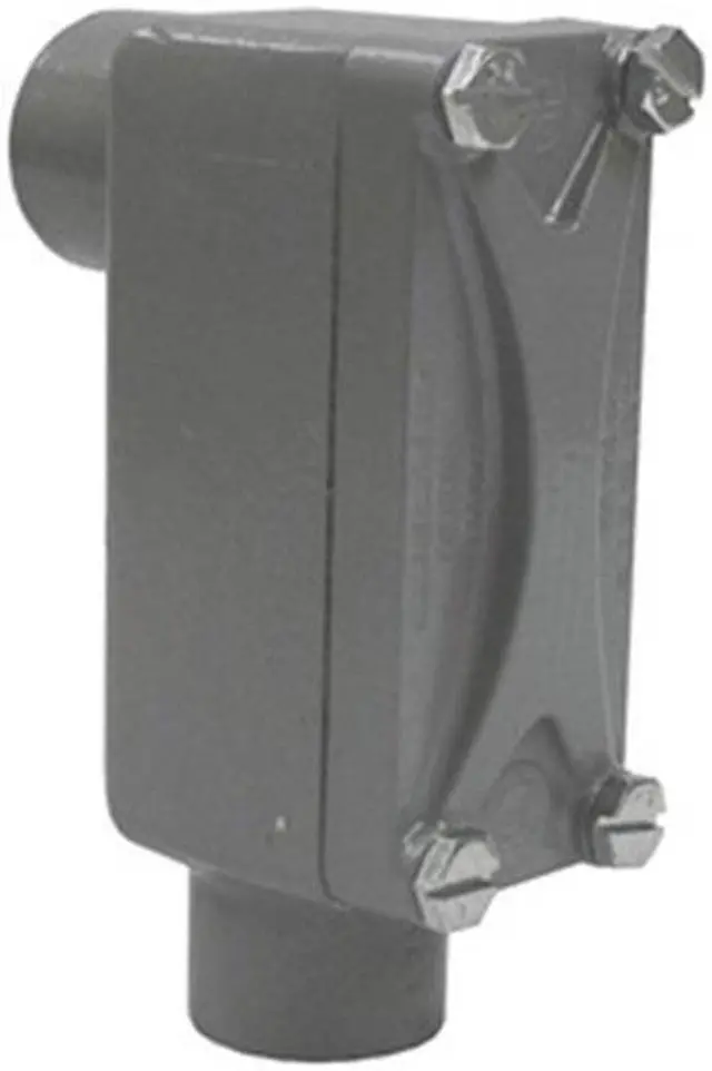 Alt view image 2 of 3 - HUBBELL KILLARK XLB-1 Conduit Outlet Body,Aluminum,LB
