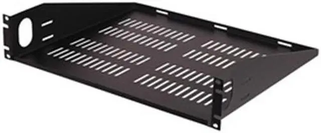 Alt view image 3 of 5 - VIDEO MOUNT PRODUCTS ER-S2UV VMP ER-S2UV Vented Rack Shelf - 2U Rack Height -