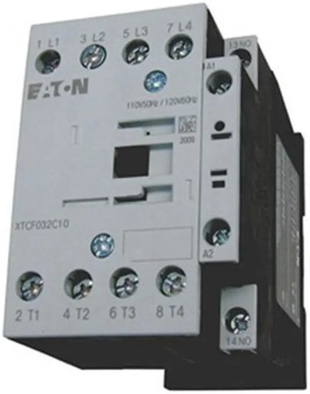 Main image of EATON XTCF045C10TD IEC Magnetic Contactor, 4 Poles, 24V DC, 25 A, Reversing: No