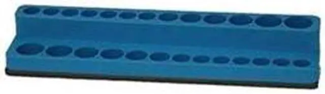 Main image of Tool Organizer, Sockets, 1/4 Dr, Blue, Mag.