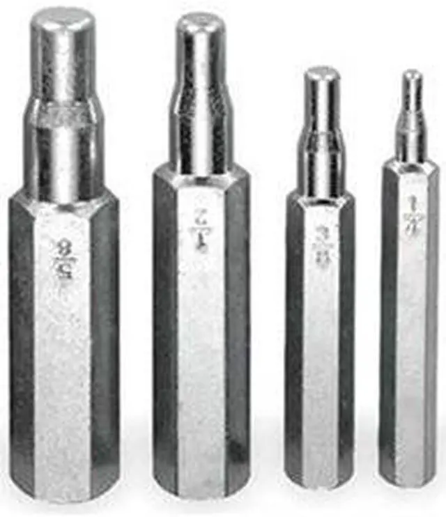 Main image of WESTWARD 3CYP5 Swaging Tool Set,4 Pc,1/4-5/8 In