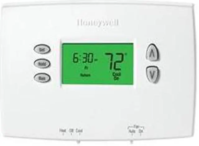 Alt view image 2 of 4 - Honeywell PRO 2000 Programmable Heat Pump Thermostat