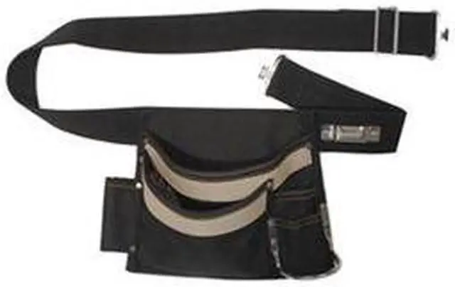 Main image of Tool Pouch, Tan/Bla, 46 In Waist, 6 Pockets