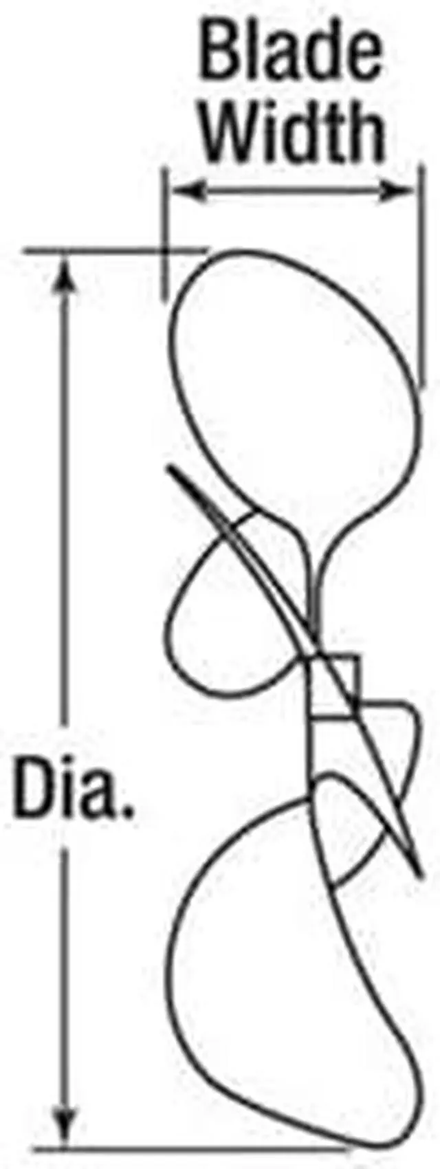 Main image of Propeller, Dia 5 In, 35 Deg Pitch