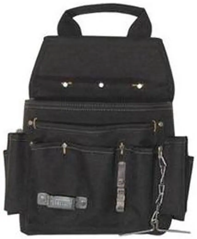 Main image of Tool Pouch, 11 Pckt, 11.75x4x12.5, Poly, Blk