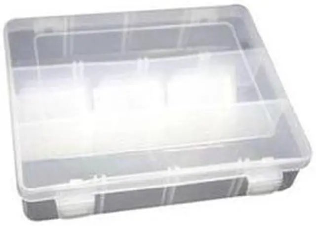 Main image of WESTWARD 5MZJ1 Tool Case with 12 compartments, Plastic, 1 3/4 in H x 7 in W
