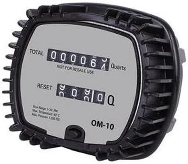 Main image of WESTWARD 15F216 Mechanical Oil Meter, 0.30 to 8 GPM