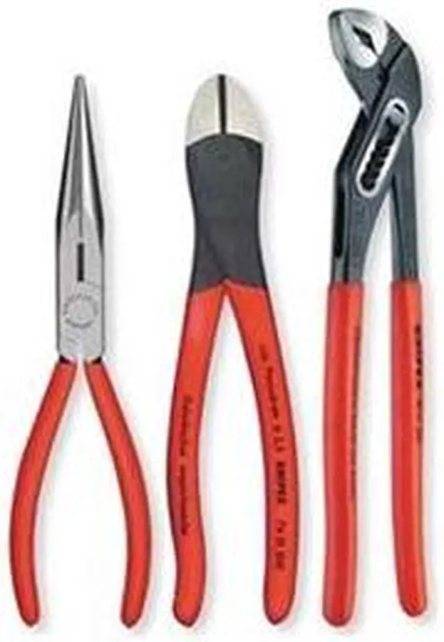 Alt view image 2 of 3 - Water Pump Plier Set, 8, 10, 8 In, 3 Pc