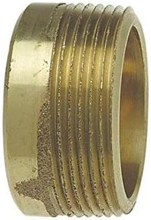 Main image of NIBCO 802 11/2 DWV Adapter,Cast Bronze,1-1/2 In