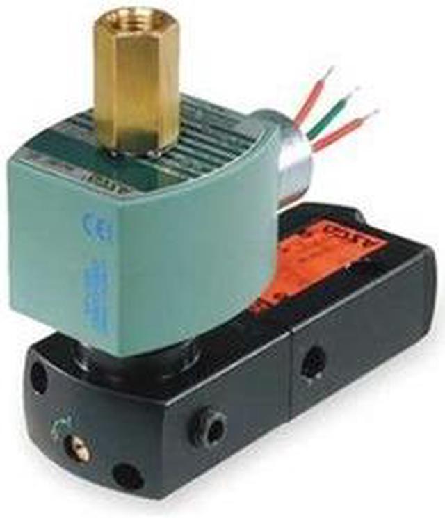 Main image of ASCO WT8551A017MS RedHat 1/4" NPT 5-Way Pilot Solenoid Valve 120VAC 1/4" Orifice