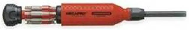 Alt view image 3 of 8 - MEGAPRO 151TP-B Tamperproof 15-in-1 Multi-Bit Screwdriver, 8-1/2", Number of