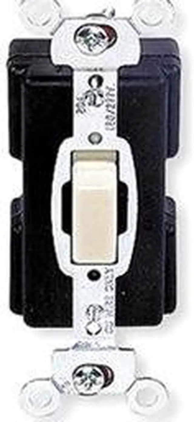 Alt view image 4 of 4 - HUBBELL WIRING DEVICE-KELLEMS HBL1281I Wall Swtch,1-Pol,120/277V,20A,Ivry,Press