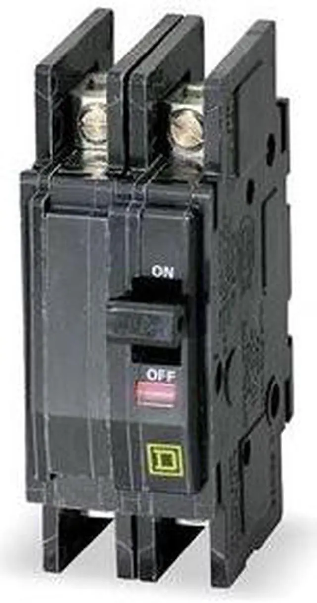 Alt view image 2 of 3 - SQUARE D QOU220VH Miniature Circuit Breaker, QO Series, 20A, 2 Pole, 120/240V