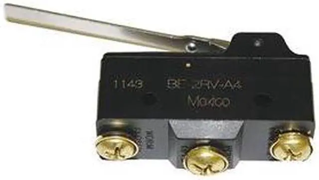 Main image of HONEYWELL BE-2RV-A4 Snap Action Switch, Hinge, Lever Actuator, SPDT, 25 A @ 480