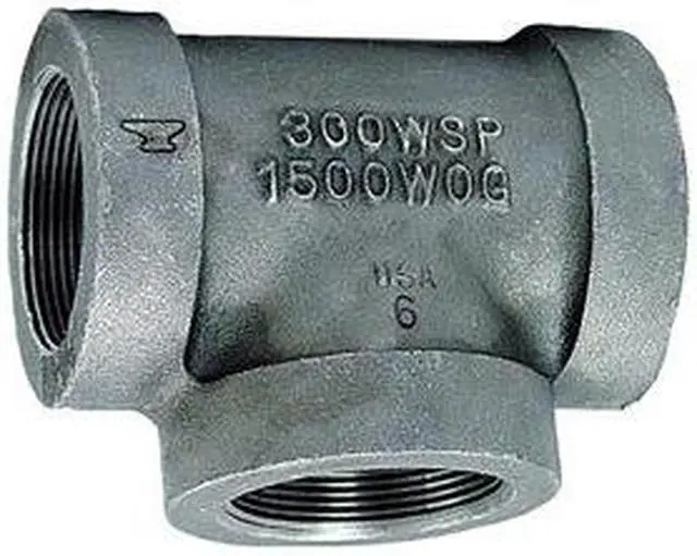 Main image of ANVIL 0310520002 Malleable Iron Reducing Tee Class 300
