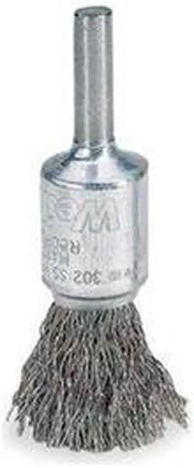 Main image of WEILER 96103 Crimped Wire End Wire Brush, Stainlesss Steel