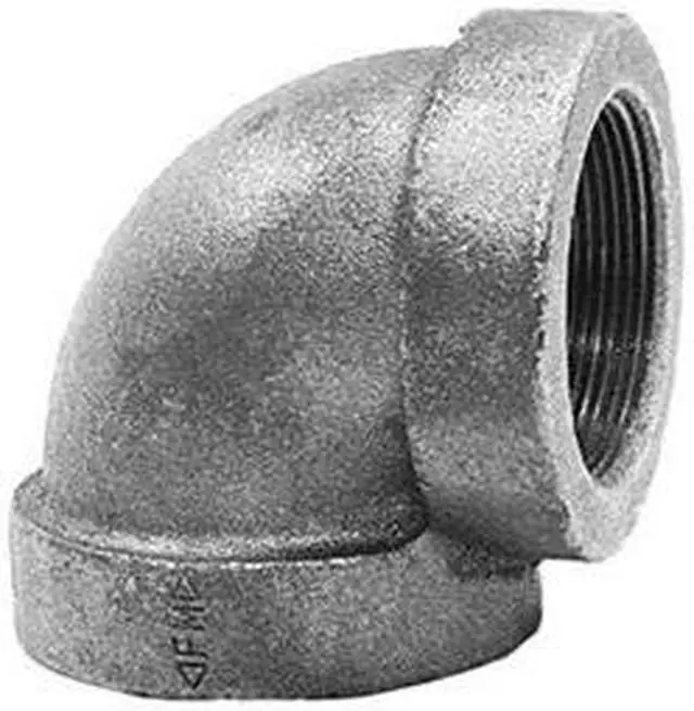 Alt view image 2 of 4 - ANVIL 0300001005 90 Degree Elbow 90 Degree Elbow, 1" Pipe, FNPT, Cast Iron,