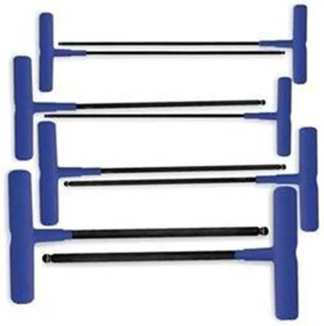 Main image of EKLIND 64808 8 Piece Metric T-Shape Hex Key Set, 64808