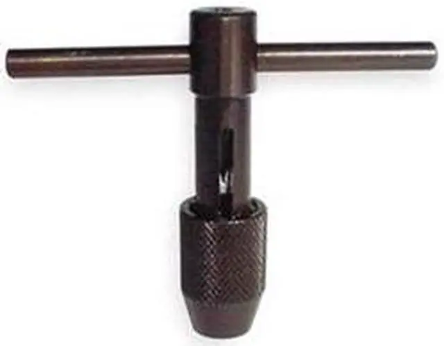 Main image of T Handle Tap Wrench, Fixed, 1/16 to 1/4 In