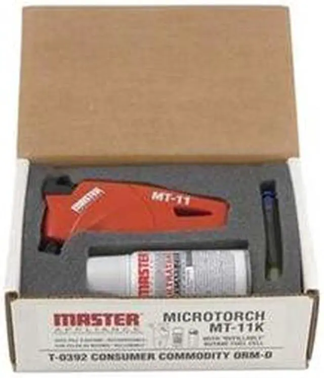 Main image of MASTER APPLIANCE MT-11K Microtorch,Palm Size,Butane