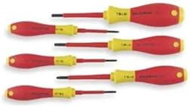 Alt view image 3 of 6 - WIHA 32590 Insulated Screwdriver Set,Torx(R),6 pcs