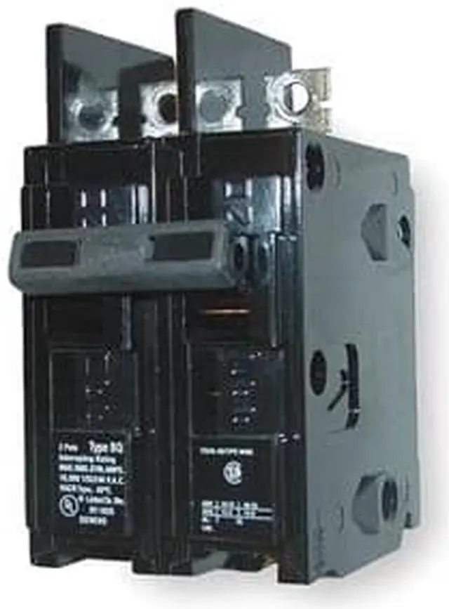 Alt view image 2 of 3 - SIEMENS BQ2B015 Miniature Circuit Breaker, BQ Series, 15A, 2 Pole, 120/240V AC,
