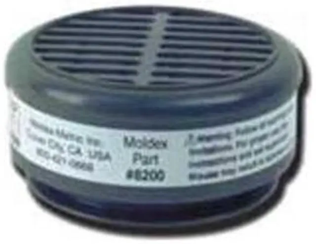 Alt view image 2 of 5 - MOLDEX 8200 Cartridge, 8000, White, Snap-In Gasket, Moldex 8000 Series
