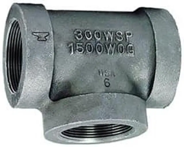 Main image of ANVIL 0310525605 Malleable Iron Reducing Tee Class 300
