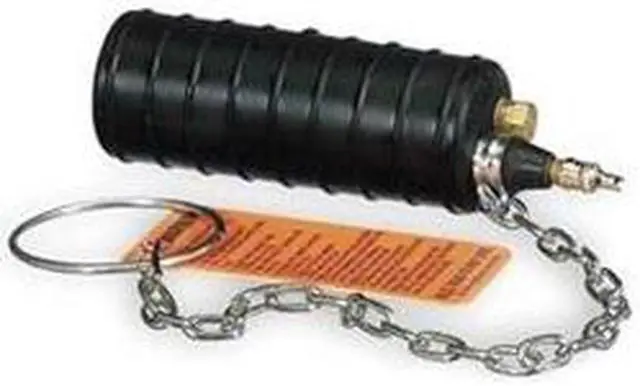 Main image of CHERNE INDUSTRIES 262110 Test Ball Plug,Pneumatic,10 In,Rubber