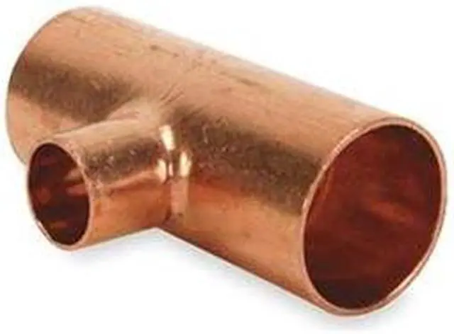 Main image of Reducing Tee, 1.5 x 1.5 x 1 In, Copper