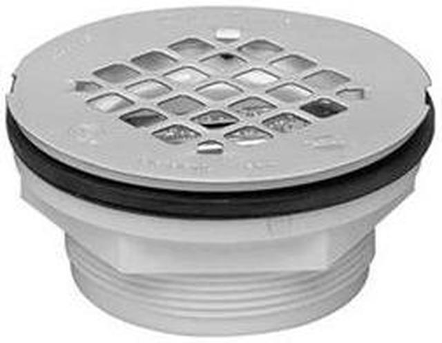 Alt view image 4 of 9 - OATEY 42097 Strainer Shower Drain, PVC, 2", Solvent-Weld