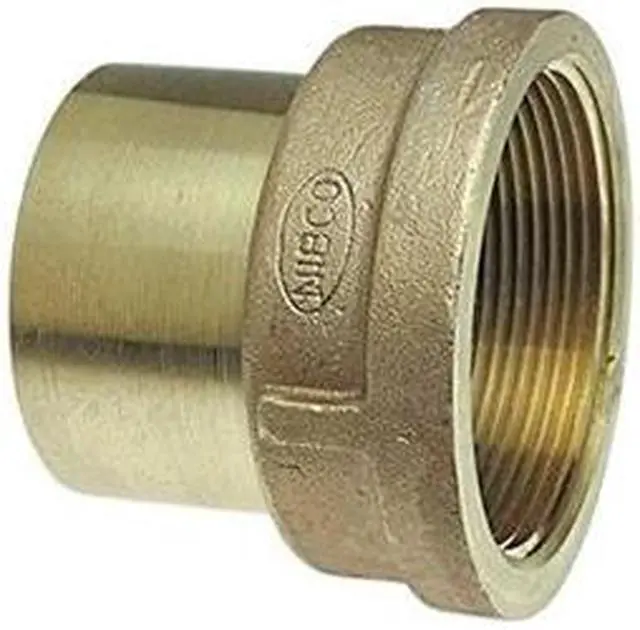Main image of NIBCO 7032RLF-3412 Adapter,Low Lead Cast Bronze,C x FNPT