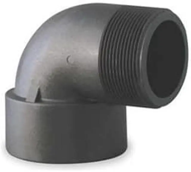Main image of ZORO SELECT SL300-90 3" FNPT x MNPT 90 Degree Street Elbow Sch 80