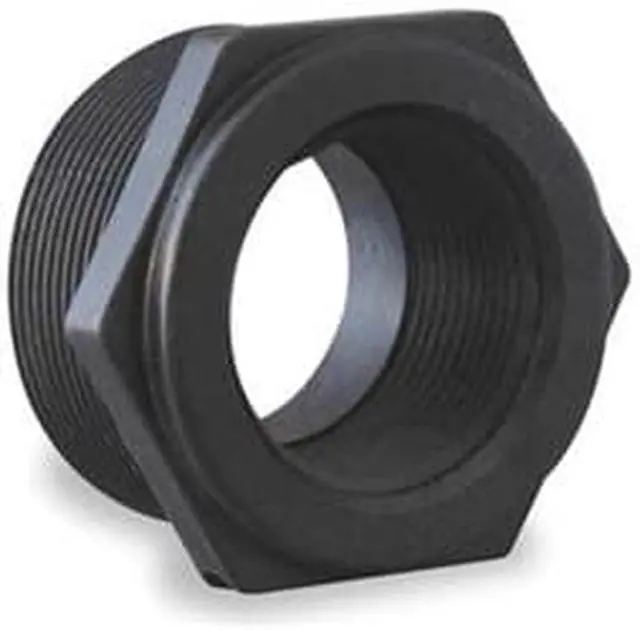Main image of ZORO SELECT RB050-038 Reducing Bushing, Polypropylene, 1/2" x 3/8", Schedule