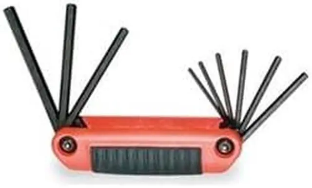 Alt view image 5 of 14 - EKLIND 25912 9 Piece SAE Fold-Up Hex Key Set, 25912