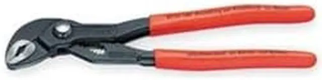 Alt view image 2 of 11 - KNIPEX 87 01 180 SBA 7 1/4 in V-Jaw Water Pump Plier Serrated, Plastic Grip