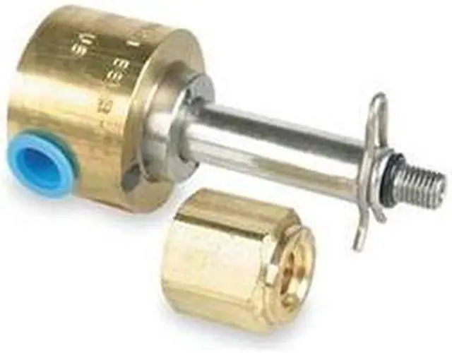 Main image of DAYTON 016655 Brass Solenoid Valve Less Coil, Normally Closed, 1/8 in Pipe Size