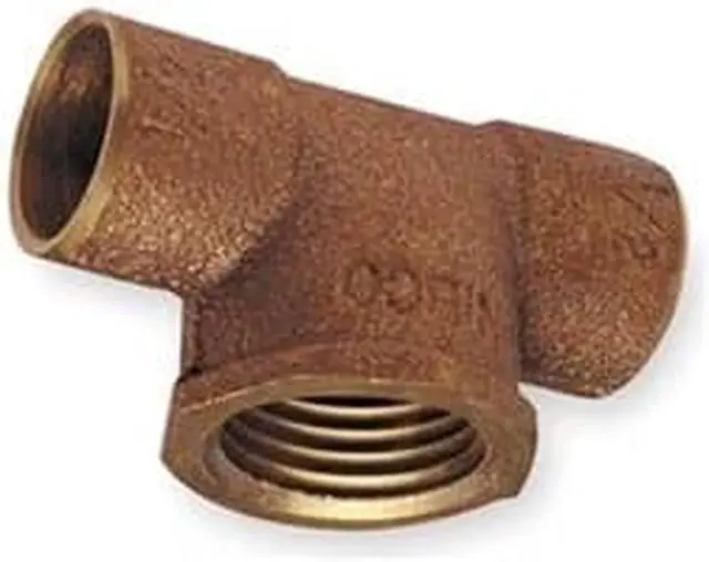 Main image of NIBCO BF4690L Tee,Low Lead Cast Bronze,C x C x FNPT