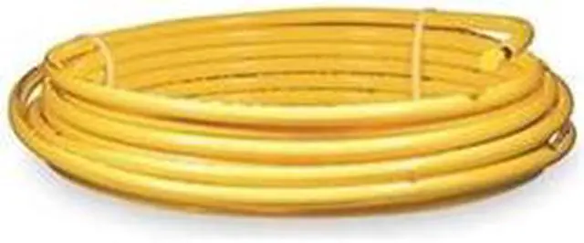 Main image of MUELLER INDUSTRIES DY10050 5/8" OD x 50 ft. YL Plastic Coil Copper Tubing Type