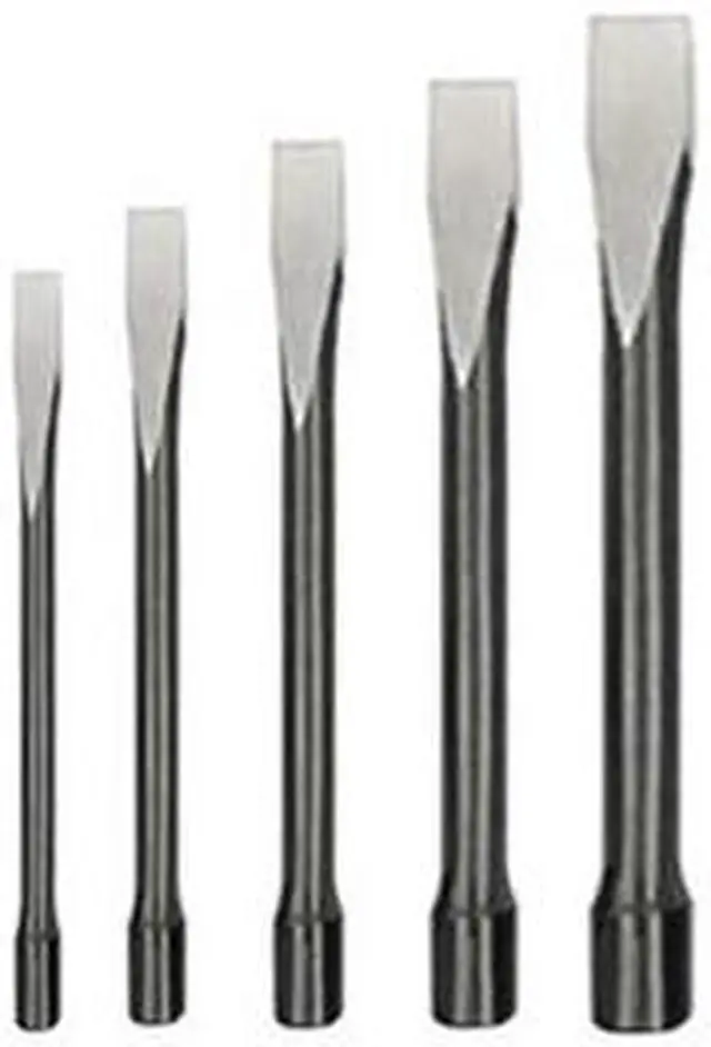 Main image of WESTWARD 2AJL5 Cold Chisel Set, 3/8 To 7/8 in, Steel 5 Piece