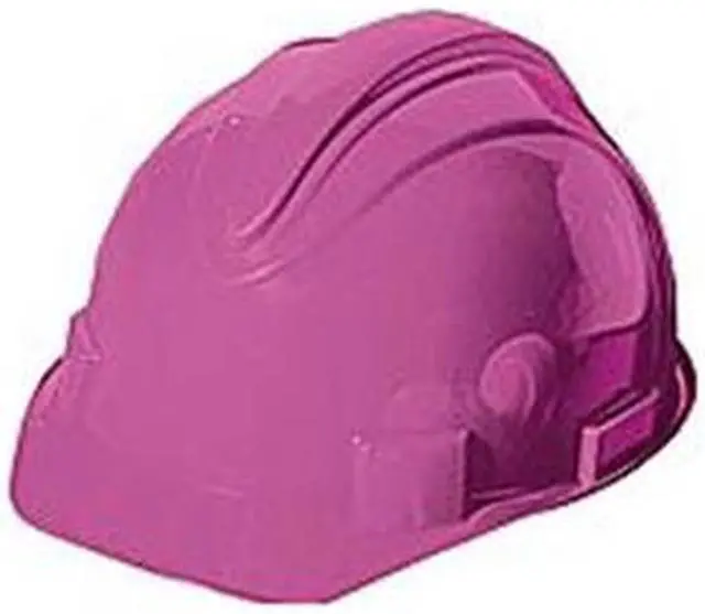 Main image of Hard Hat, FrtBrim, Slotted, 4Rtcht, Pink