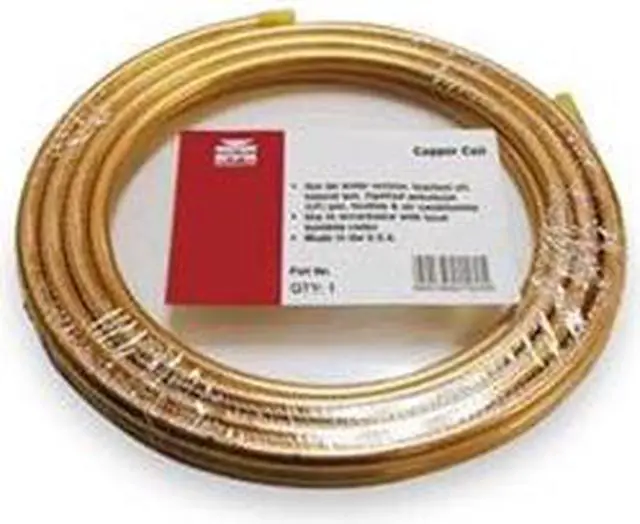 Main image of MUELLER INDUSTRIES 656R 1/2" OD x 50 ft. Coil Copper Tubing Type ACR