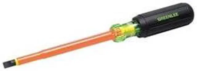 Alt view image 2 of 3 - GREENLEE 0153-15-INS Insulated Slotted Screwdriver 5/16 in Round