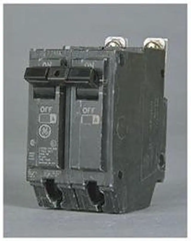 Main image of GE THQB2135 Miniature Circuit Breaker, THQB Series, 35A, 2 Pole, 120/240V AC,